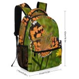 yanfind Children's Backpack Butterfly Insect Invertebrate Monarch Reptile Sea  Turtle  Plant Beautiful Colorful Preschool Nursery Travel Bag