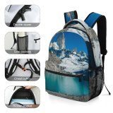 yanfind Children's Backpack Landscape Fitz Patagonia Argentina Pictures Outdoors Stock Snow Sight Alps Preschool Nursery Travel Bag