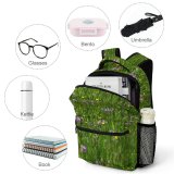 yanfind Children's Backpack Field Grassland Outdoors Countryside Farm Rural Meadow Plant  Flower Dianthus Preschool Nursery Travel Bag