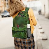 yanfind Children's Backpack  Flower Plant Rose Insect Invertebrate Veins Acanthaceae Leaf Sprout Bud Geranium Preschool Nursery Travel Bag