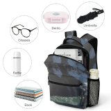 yanfind Children's Backpack Domain River Canyon Gullfoss Pictures Outdoors Grey Snow Islande Preschool Nursery Travel Bag
