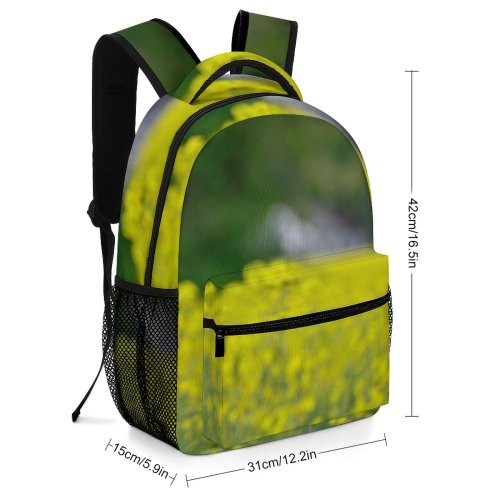 yanfind Children's Backpack Field Grassland Outdoors Badstrae Bad Schnborn Deutschland Countryside Farm Meadow Rural Plant Preschool Nursery Travel Bag