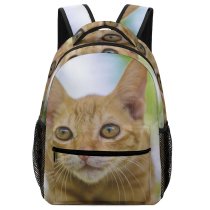 yanfind Children's Backpack Outdoors Cute Cat Eyes Little  Cat's Adorable Young Pet Whisker Fur Preschool Nursery Travel Bag