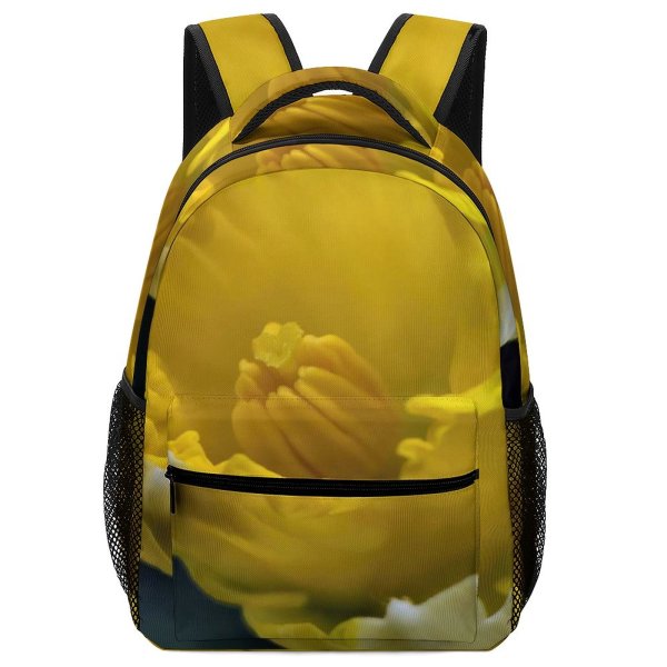 yanfind Children's Backpack Zapo Flower Pollen Rose Plant  Domain Images Public Daffodil Preschool Nursery Travel Bag