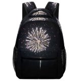 yanfind Children's Backpack Fireworks Th July Harbor Night Midnight Darkness Festival Fte Event Year's Preschool Nursery Travel Bag