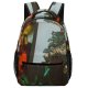 yanfind Children's Backpack  Tree Focus Photo Design Decor Shiny  Xmas Ball Season Depth Preschool Nursery Travel Bag
