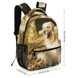 yanfind Children's Backpack Dog Pet Free Pictures Strap Stock Golden Images Preschool Nursery Travel Bag