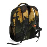 yanfind Children's Backpack Flora Beautiful Vase Flowers Sunflowers Leaves Hands Flower Preschool Nursery Travel Bag