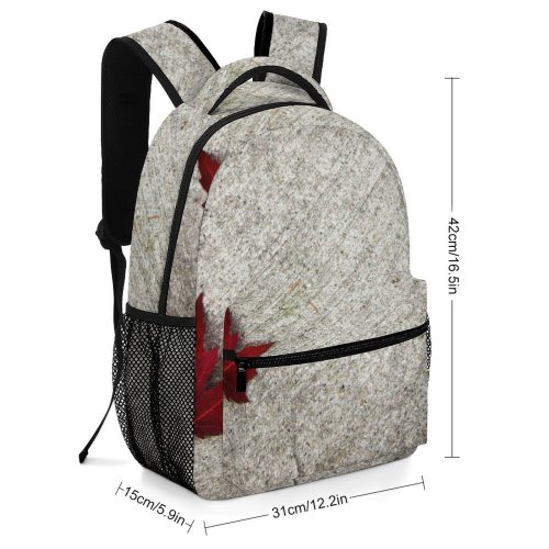 yanfind Children's Backpack Images Free Fall Autumn Plant Pictures Leaf Maple Tree Wallpapers Concrete Grey Preschool Nursery Travel Bag