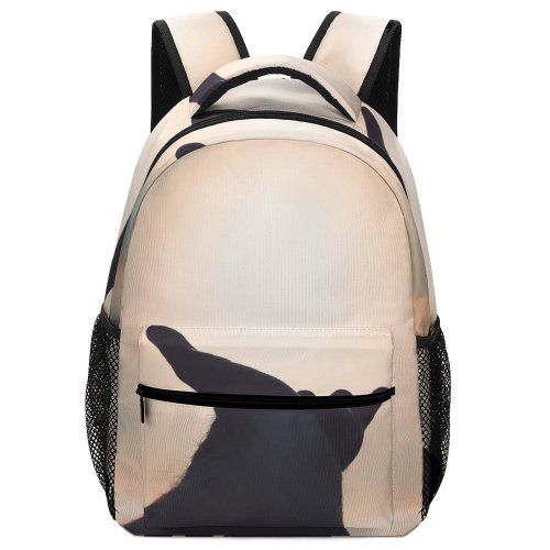 yanfind Children's Backpack  Golden Solar Clouds Sunlight Sunset  Spirituality Arm Light  Outdoors Preschool Nursery Travel Bag