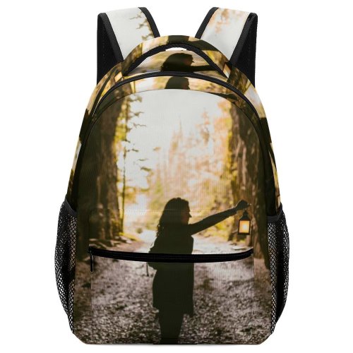 yanfind Children's Backpack Backlit Beautiful Dark Lamp Ontario Flett Adventure Landscape Travel  Light Cave Preschool Nursery Travel Bag