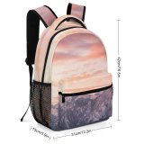 yanfind Children's Backpack Landscape Peak Pictures Outdoors Ut City Range Salt Sky Lake Preschool Nursery Travel Bag