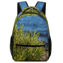 yanfind Children's Backpack Abies Pine Plant Pictures Sea Stock Tree Fir Free  Conifer Preschool Nursery Travel Bag
