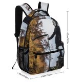 yanfind Children's Backpack  Focus Scary Scythe For Guy Halloween Photoshoot Vendetta Horror Fawkes V Preschool Nursery Travel Bag