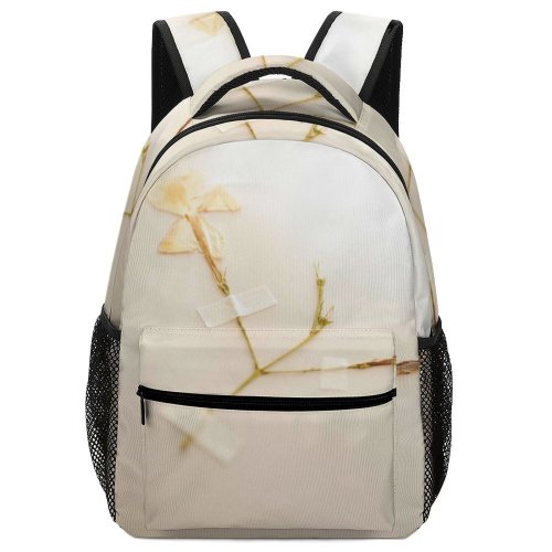yanfind Children's Backpack  Beautiful Flowers Artistic  Daylight Notebook Light Still Outdoors Abstract Dried Preschool Nursery Travel Bag