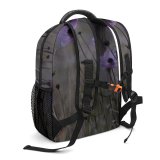 yanfind Children's Backpack Calming Raw Plant Wilderness Flax Spirit Hills Grey Spiritual Vintage Preschool Nursery Travel Bag