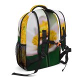 yanfind Children's Backpack Flower Cosmos Pollen  Bloom Plant Detail Macro Flora Growth Spring Blooming Preschool Nursery Travel Bag