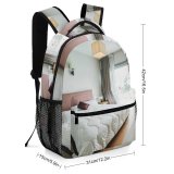 yanfind Children's Backpack Family Design Rug Lamp Curtain Home Television Window Table Room Bed Preschool Nursery Travel Bag