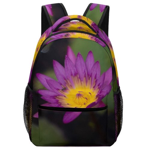 yanfind Children's Backpack Flower Images Aquatic Free Plant Stock Lotus Pond  Lily Preschool Nursery Travel Bag
