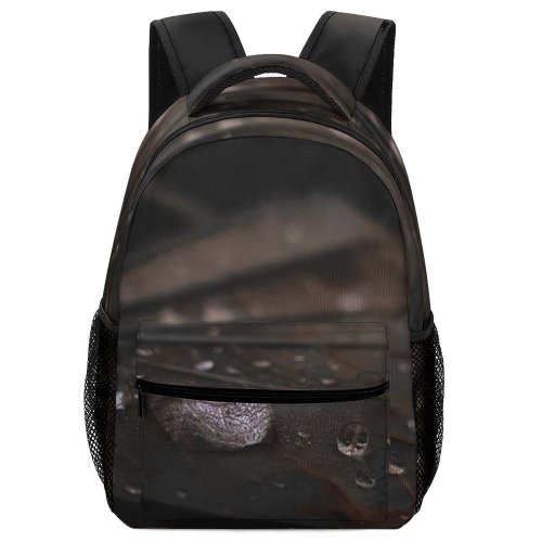 yanfind Children's Backpack  Focus Freshness Dew  Depth Field Waterdrops Macro Dewdrops  Droplets Preschool Nursery Travel Bag