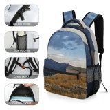 yanfind Children's Backpack Ioannina Range Sky  Tzoumerka Housing Wilderness Free Bunker Kalarrites Outdoors Preschool Nursery Travel Bag
