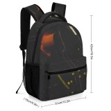 yanfind Children's Backpack Festival Traffic Evening Dark Time Light Night Lights Preschool Nursery Travel Bag