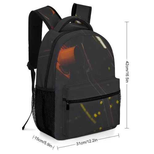 yanfind Children's Backpack Festival Traffic Evening Dark Time Light Night Lights Preschool Nursery Travel Bag