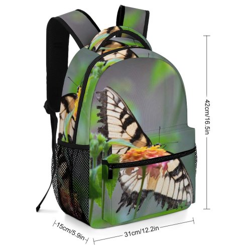 yanfind Children's Backpack Butterfly Insect Invertebrate Monarch Bee Honey Botanical Creative Commons Preschool Nursery Travel Bag