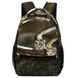yanfind Children's Backpack  Focus Shining Engagement Depth Accessory Diamonds Field Precious Macro Gemstone Luxury Preschool Nursery Travel Bag