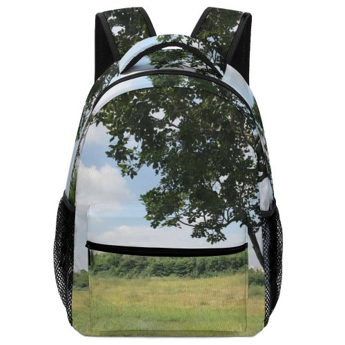 yanfind Children's Backpack Field Tree  Savanna Beautiful Bengaluru Ring Plant Shining Outer Free Preschool Nursery Travel Bag