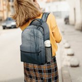 yanfind Children's Backpack Grey Outdoors Fog Mist Forest Tree Road  Dark Dreary Mood Atmosphere Preschool Nursery Travel Bag