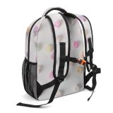 yanfind Children's Backpack Festive Sweet Delicious Facebook Flatlay Overhead Romance Layout Simple Top Hearts Preschool Nursery Travel Bag