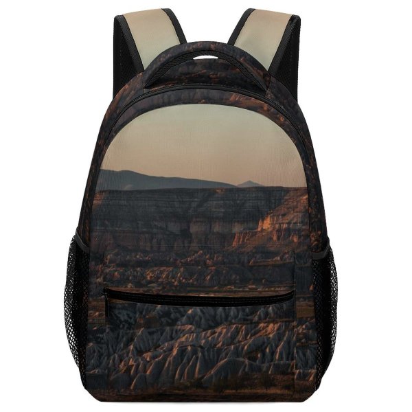 yanfind Children's Backpack Landscape Rock Canyon Cappadocia Fairy Sites Valley Chimneys Pictures Unesco Outdoors Preschool Nursery Travel Bag