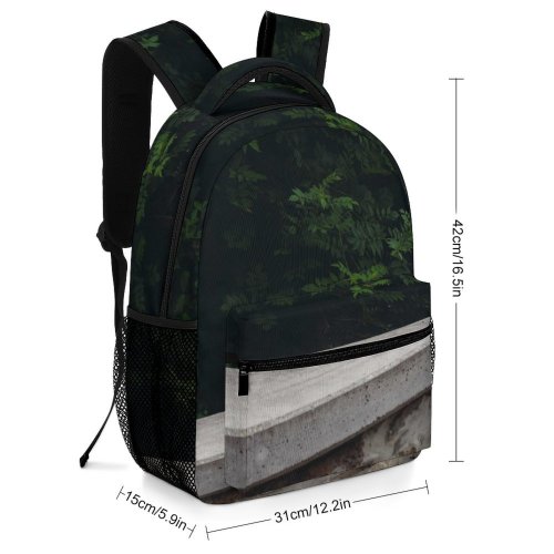 yanfind Children's Backpack Masonry Structure Forest Creative Mockup Pictures Whitespace Abstract Dream Wall Preschool Nursery Travel Bag