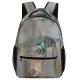 yanfind Children's Backpack Insect Dragonflies Damseflies Net Winged Insects Invertebrate Macro Turquoise Damselfly Wing Preschool Nursery Travel Bag