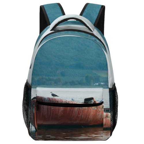 yanfind Children's Backpack Boat River Lake Transportation Sea Watercraft System Ocean Preschool Nursery Travel Bag