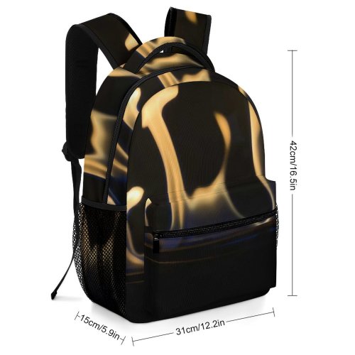 yanfind Children's Backpack Mairinque Noite  Paulo Alex Game Night Fire São Fogo Preto Preschool Nursery Travel Bag