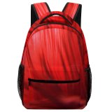 yanfind Children's Backpack Feather Macro Magenta Coquelicot Plant Petal Flower Preschool Nursery Travel Bag