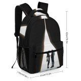 yanfind Children's Backpack Backlit  Art Silhouette Travel Dark Abstract Light Tunnel Preschool Nursery Travel Bag
