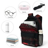 yanfind Children's Backpack Evening Crowd Audience Venue Spectators Lights Arena Wear Fan Clouds Sports Bleachers Preschool Nursery Travel Bag