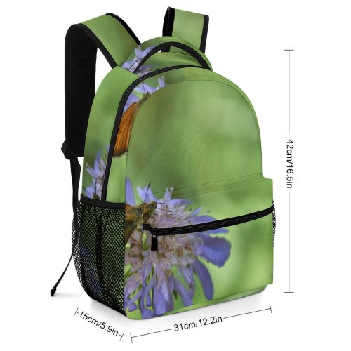 yanfind Children's Backpack Bee Honey Insect Invertebrate Butterfly Plant  Flower Creative Commons Preschool Nursery Travel Bag