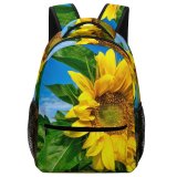 yanfind Children's Backpack Flower Plant   Cloudy Sky Flora Stock Preschool Nursery Travel Bag