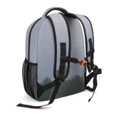 yanfind Children's Backpack Fog Outdoors Mist Grey Stock Preschool Nursery Travel Bag