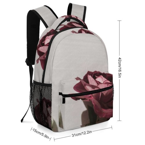 yanfind Children's Backpack Free Flower Petal Rose Stock Geranium Plant  Images Leaf Preschool Nursery Travel Bag
