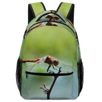 yanfind Children's Backpack Bug Insect Closeup Dragonflies Damseflies Invertebrate Macro Pest Net Winged Preschool Nursery Travel Bag