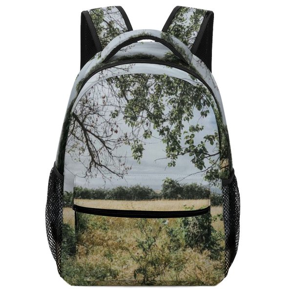 yanfind Children's Backpack Landscape Savanna Plant Wilderness Trunk Wallpapers Pictures Ground Grassland Outdoors Kurdish Preschool Nursery Travel Bag