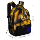 yanfind Children's Backpack  Bokeh Focus Glass Field Shiny Shining Light Bulbs Depth Preschool Nursery Travel Bag
