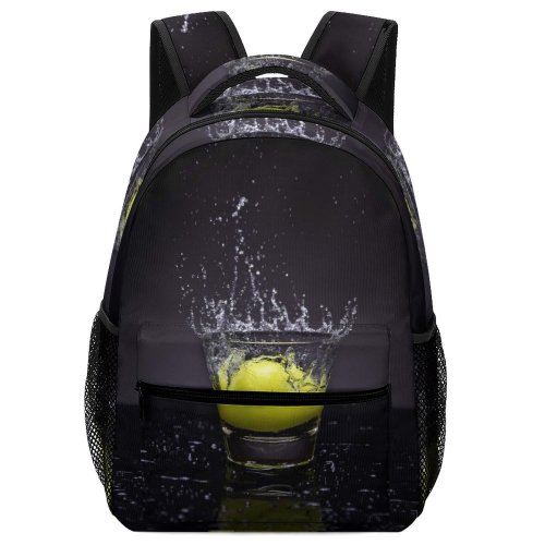 yanfind Children's Backpack Glass Lemon Liquid Preschool Nursery Travel Bag