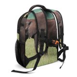 yanfind Children's Backpack Elephant Elephants Africa Tanzania Terrestrial Mammoths Vertebrate Wildlife Indian Grassland Tusk Preschool Nursery Travel Bag