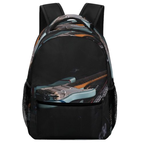 yanfind Children's Backpack Musical  Electric Musik Activities Fender Guitar Stratocaster Free Instrument Gitarre Preschool Nursery Travel Bag